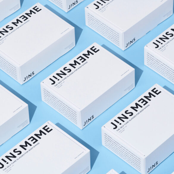 JINS MEME Package & Catalog